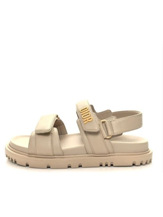 Dior Shoes - Lambskin Dioract 10mm Sandals Size 37 7